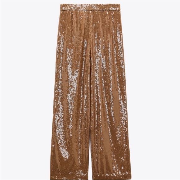 Zara sequin blazer and pants set LIMITED EDITION - Picture 8 of 14